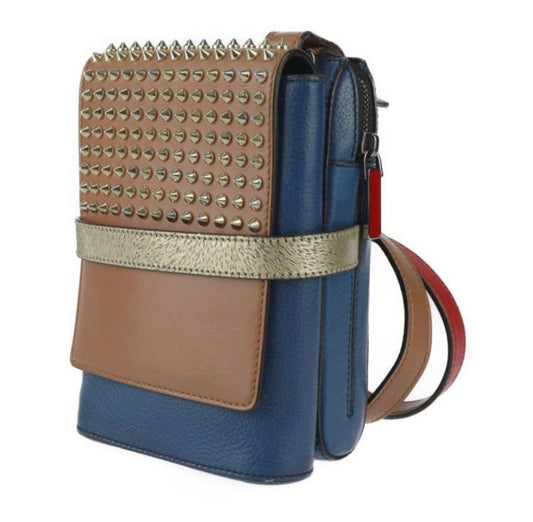 Christian Louboutin Benech Reporter Leather Shoulder Bag #QYI096