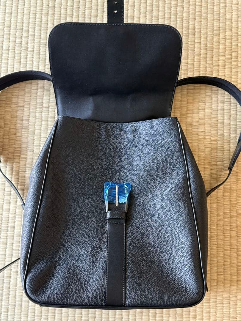 BALLY Leather Backpack Carry-On Compatible #QYC8HN