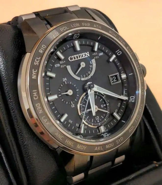 Citizen Attesa Eco-Drive Solar Radio-Controlled Watch #PG1IGY