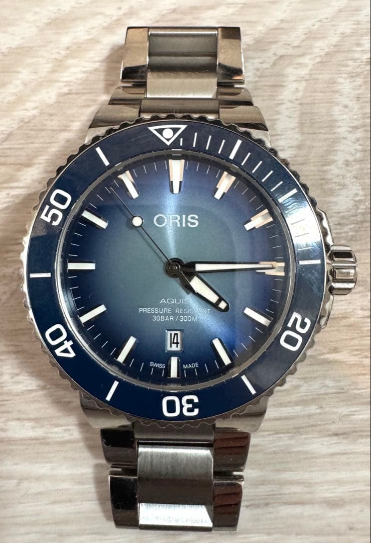 ORIS Aquis Date Lake Baikal #QYE6BC