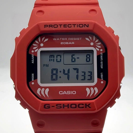 G-SHOCK DW-5600DA-4JR Daruma Red Men's Watch #QY904N