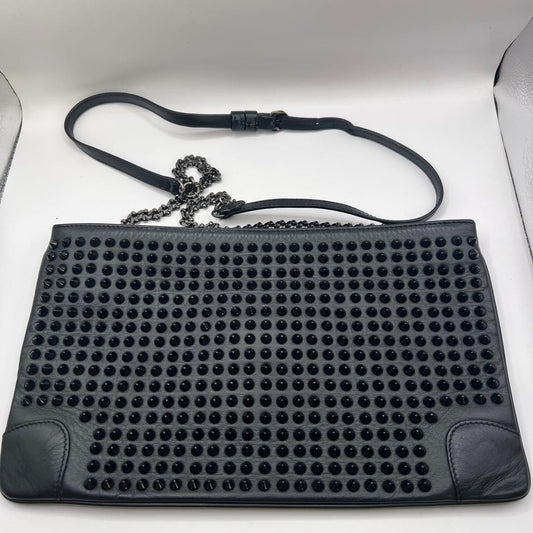 Christian Louboutin 2-way Rubiposh Shoulder Bag, Black #QY37TI