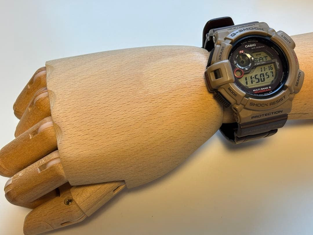 Large G-SHOCK Mudman GW-9300 Military Radio-Controlled Solar Watch #QY97TF