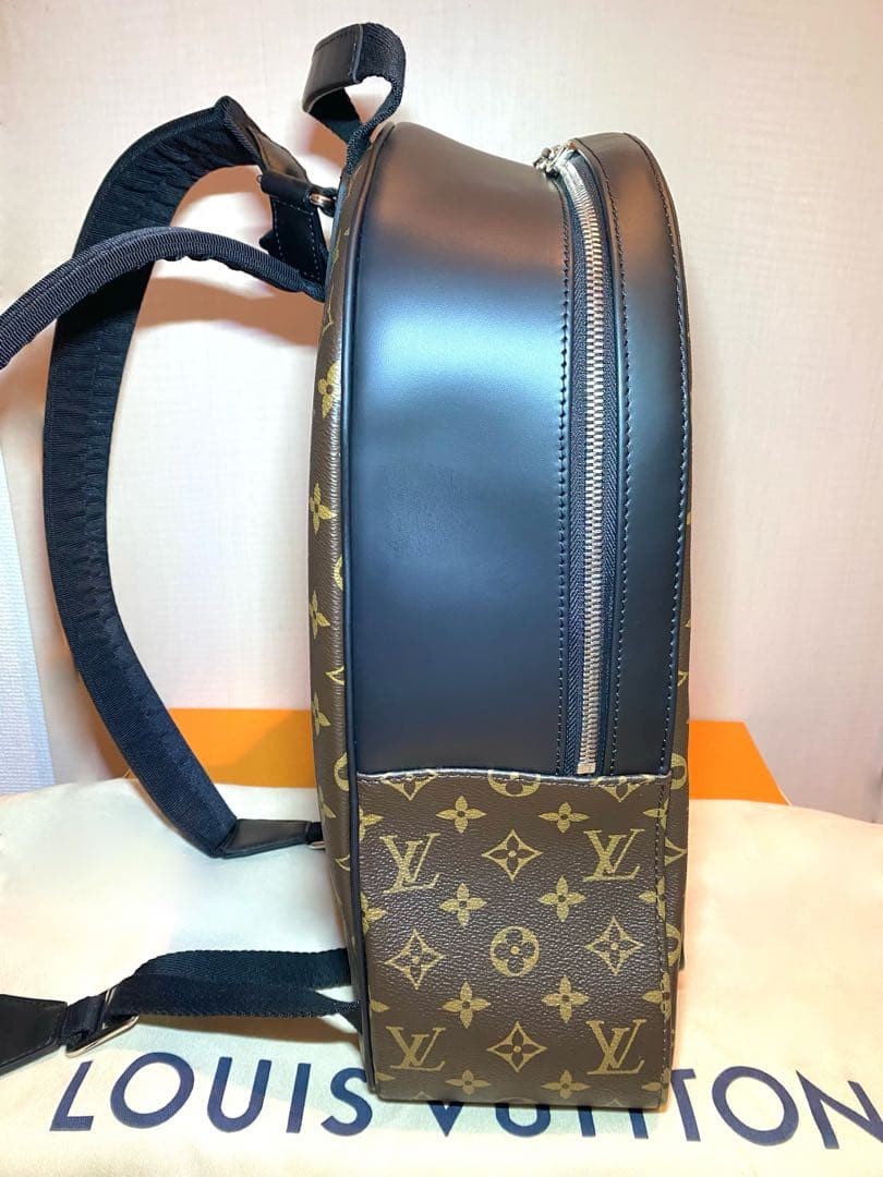 LOUIS VUITTON Josh Backpack M41530 Monogram Macassar #QY2SZ7