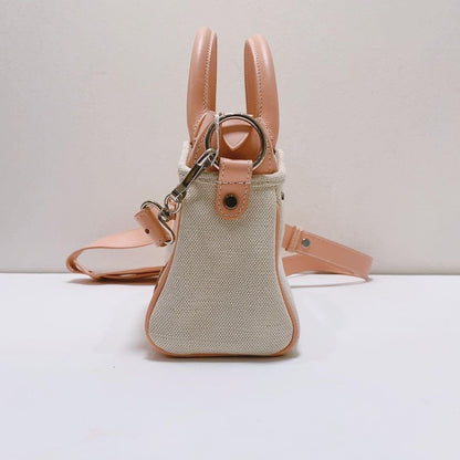 BALENCIAGA Mini Bag Beige Mini Handbag #QY1Q2U