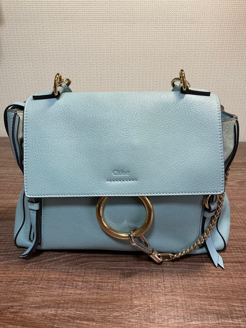 Chlo? light blue handbag #QYJRUZ