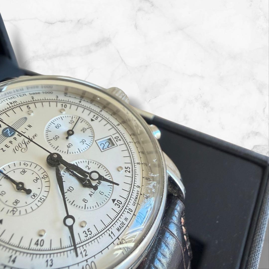 Zeppelin 100th Anniversary Model Chronograph 7680-1N #QY55HH