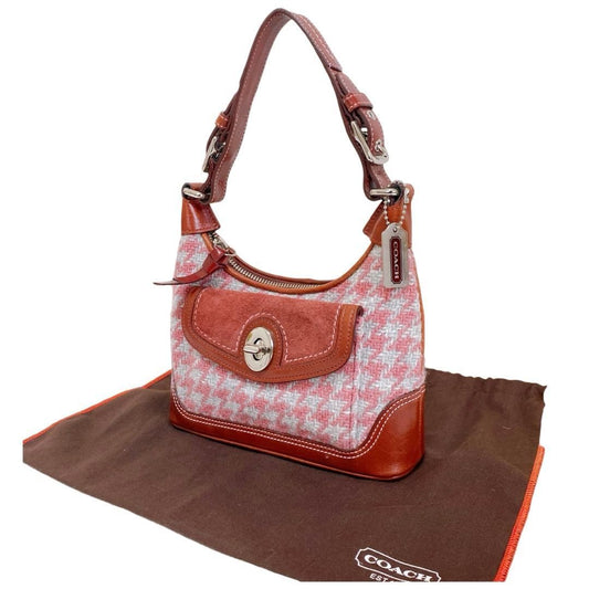 COACH OneShoulder bag TurnLock Tweed #QY4Q19