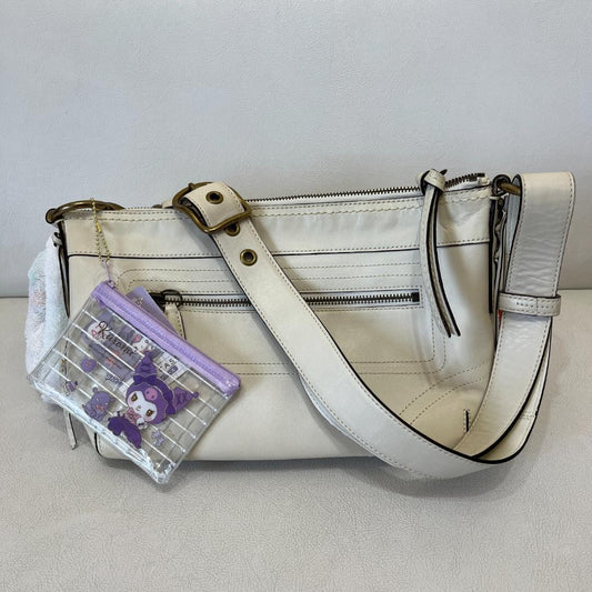 COACH Old Coach Shoulder Bag, White Leather, 10559 #QY9VHY