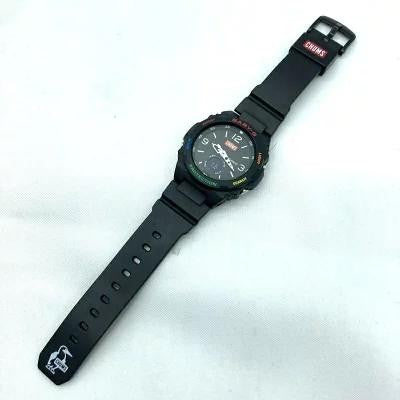 Baby-G BGA-260CH-1AJR CHMUS collaboration Baby-G Chums Black x Rainbow [ #QY12ND