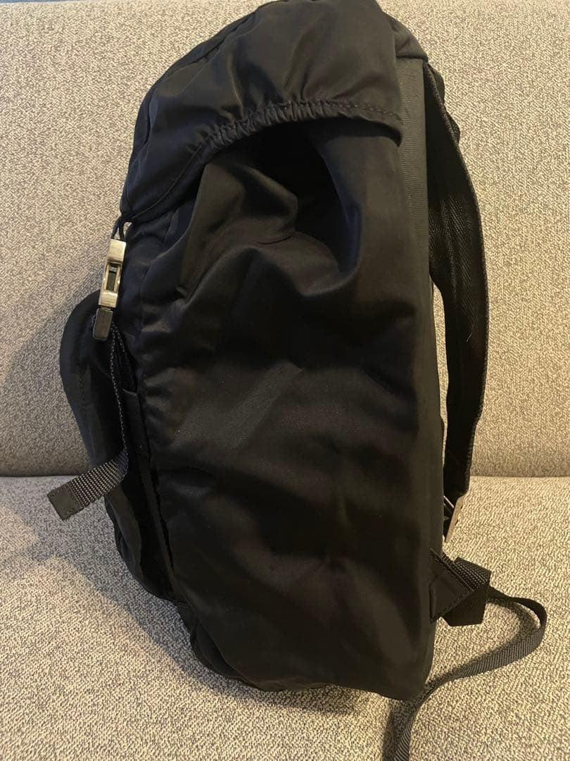 PRADA Black Backpack Nylon #QYFNOB