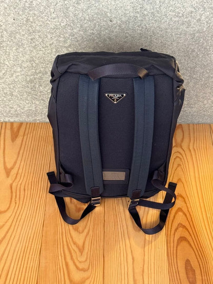 PRADA Backpack Nylon Navy 2014 #QYJIU0