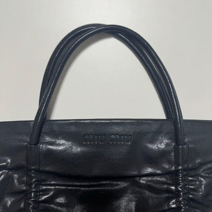 1990s miu miu archive leather handbag #QYCWKJ