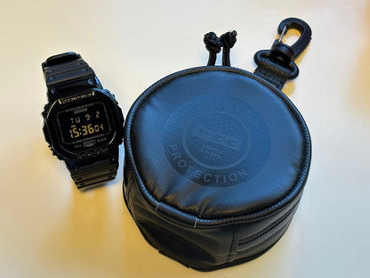 G-SHOCK x PORTER DW-5600VT Speed Black Ltd 1000 Reverse LCD #QY2DXX
