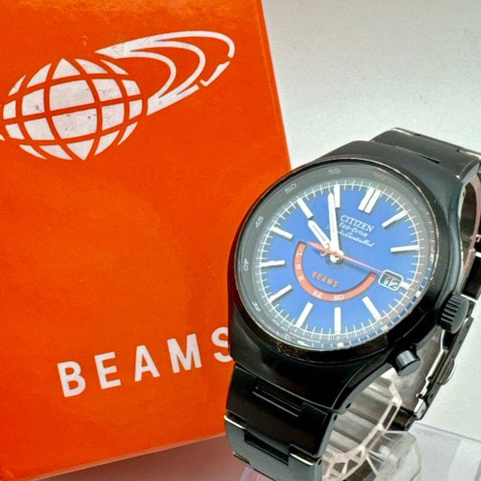 Citizen and Beams Collaboration Alterna Eco-Drive Radio-Controlled Watch #QYL846