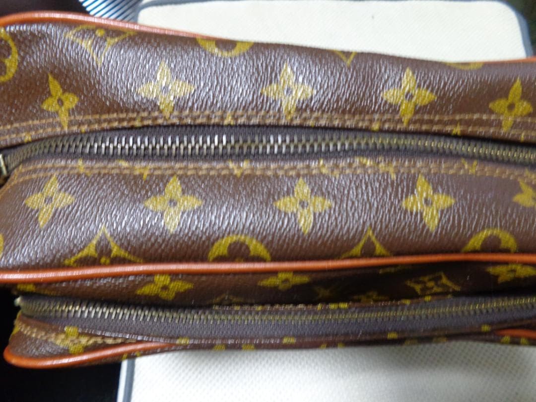 LOUIS VUITTON Monogram Nile Shoulder Bag Brown #QY5DAP
