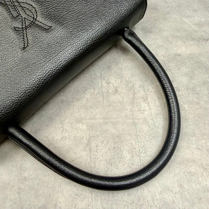 Yves Saint Laurent Hand bag black logo #QY904D