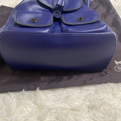COACH Men's Blue Backpack C2902 #QYGQ6A
