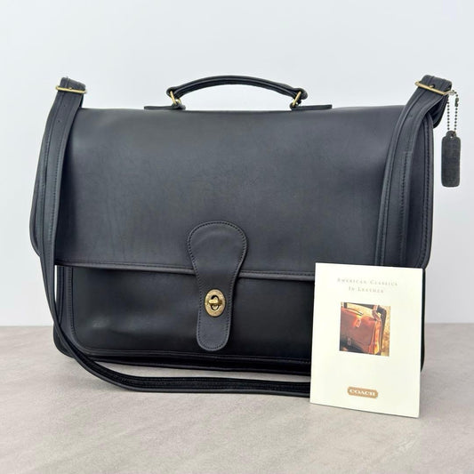 Classic Coach Metropolitan Brief Bag #QY7AXJ
