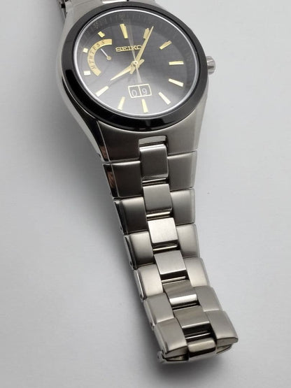 Seiko Spirit Radio Solar Big Calendar Day Date Day of the Week Titanium #PGCNXN