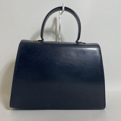 FERRAGAMO 2603-165 Ferragamo 2-Way Handbag, Navy, Gancini #QYGQPA