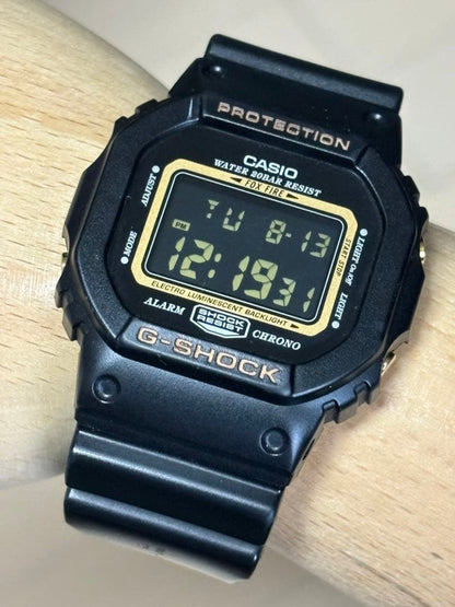 G-SHOCK Collaboration Tokishirazu LOWERCASE Exclusive Watch Black #QYJ36J