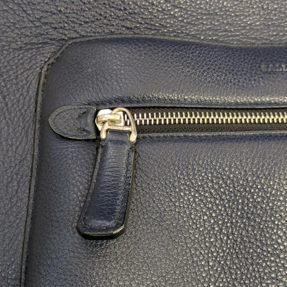 Official BALLY backpack store Navy Leather #QYHSY7