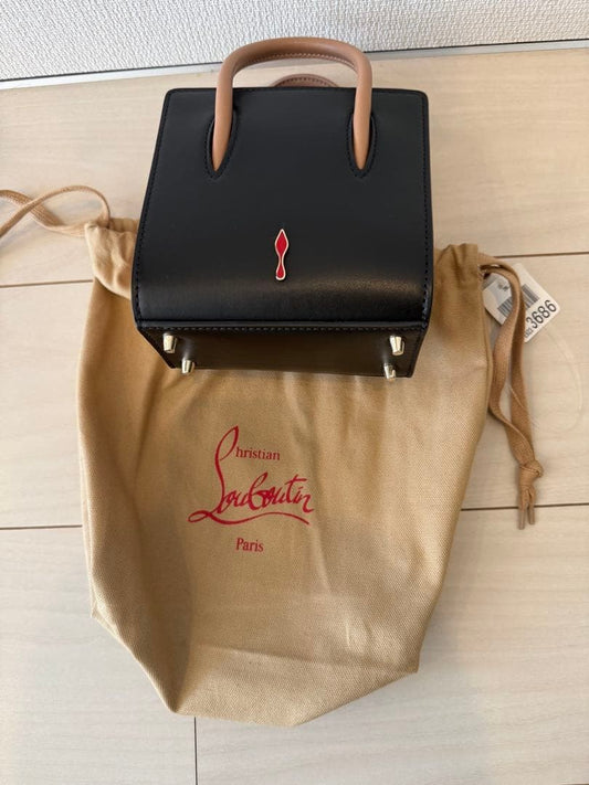 Christian Louboutin Shoulder Bag, Black #QY602U