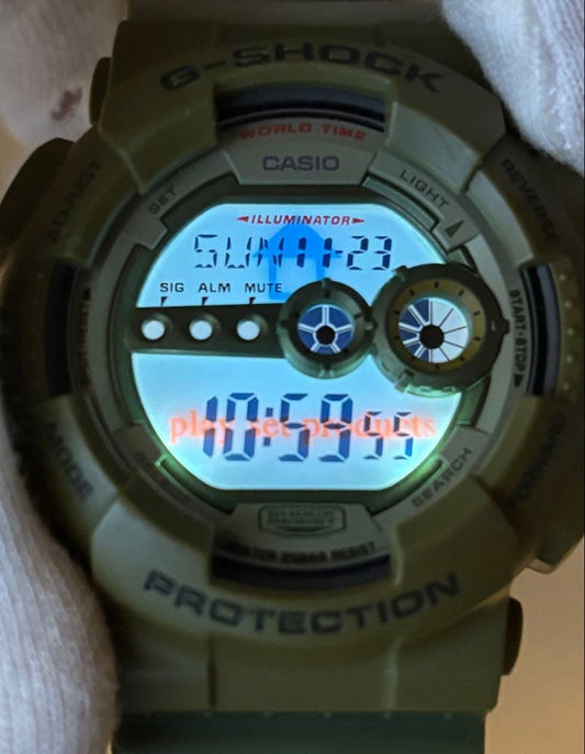 G-SHOCK GD-100PS Nakano Shiro Military Khaki Limited Watch Big Case #QYK5G9
