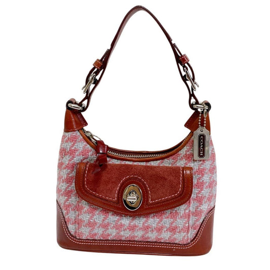 COACH OneShoulder bag TurnLock Tweed #QY4Q19