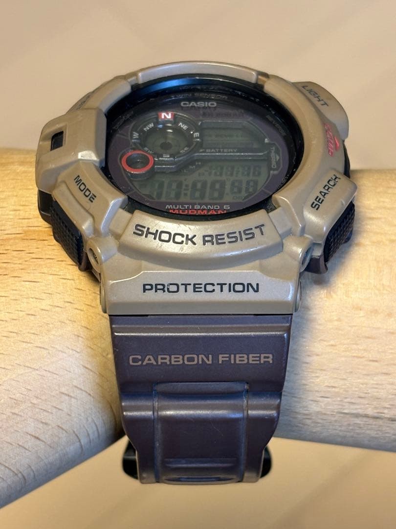 Large G-SHOCK Mudman GW-9300 Military Radio-Controlled Solar Watch #QY97TF