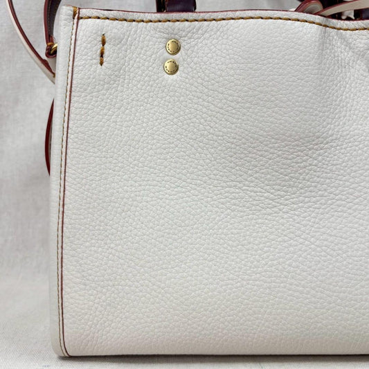 Coach Rogue 25 Handbag Tote 54536 White #QYHTFO