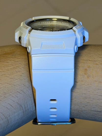 G-SHOCK Lover's Collection 2019 White Gold Digital-Analog Watch White #QYBD7L