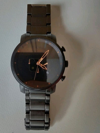 MVMT Chronograph D-MC01-BBRG Wristwatch #QY1BGG