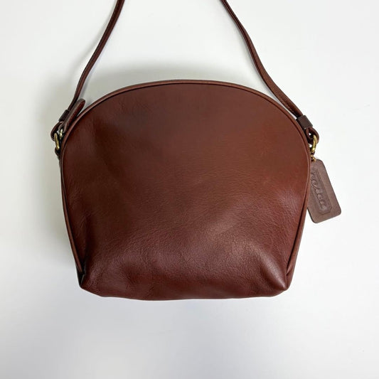 COACH Old Coach Shoulder Bag, Leather, Made in USA #QY7AJQ