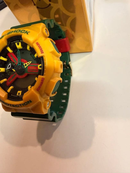 G-SHOCK Yellow Green Watch #QY60SS