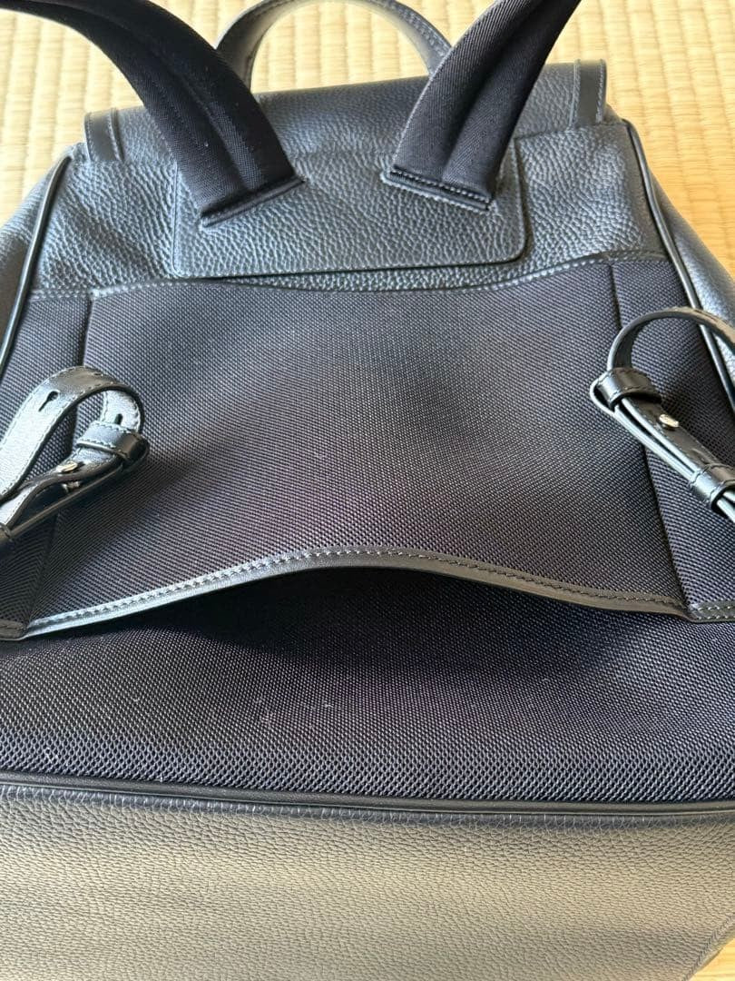 BALLY Leather Backpack Carry-On Compatible #QYC8HN