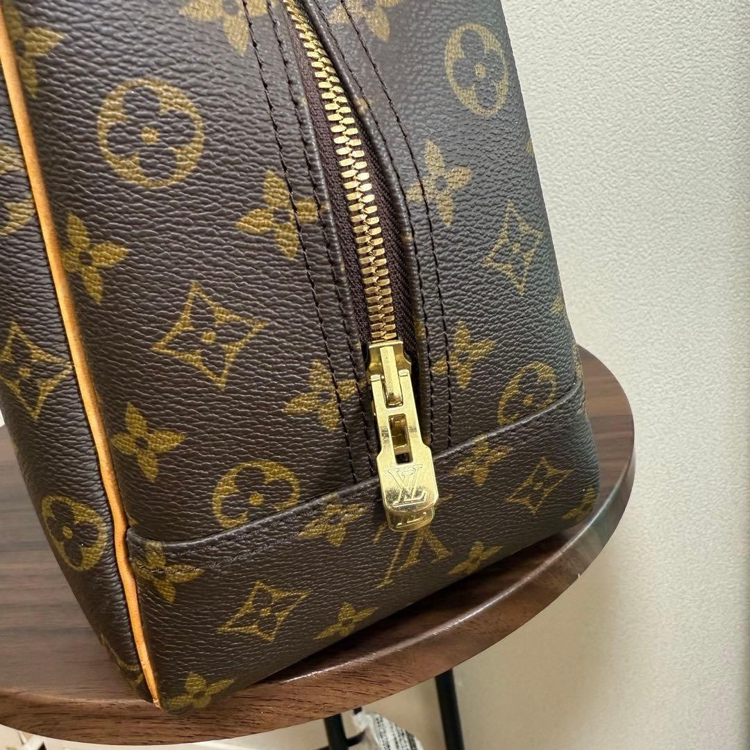 LOUIS VUITTON Monogram Brown Handbag #QYJYD5