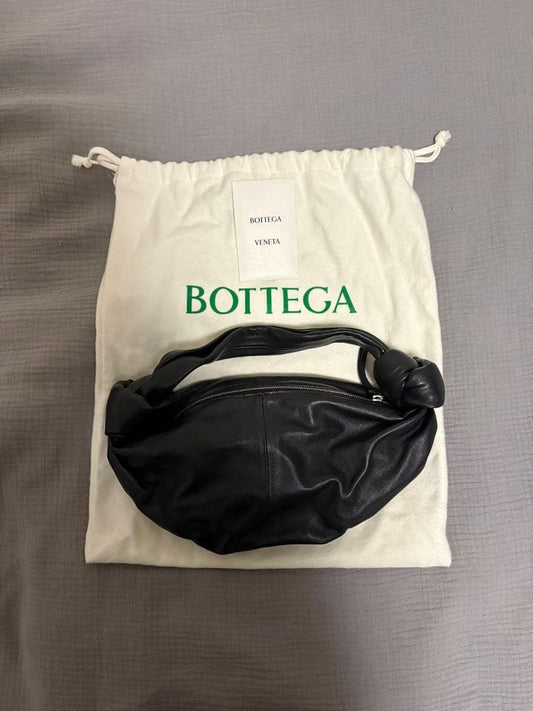 BOTTEGA VENETA Double Knot Bag Black #QYDR4Z