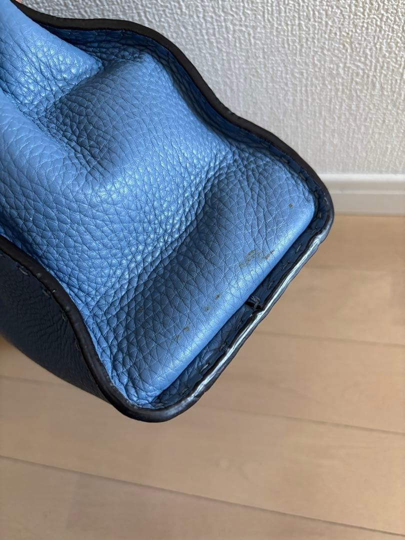 FENDI Peekaboo Medium Cloudy Blue #QY09BJ