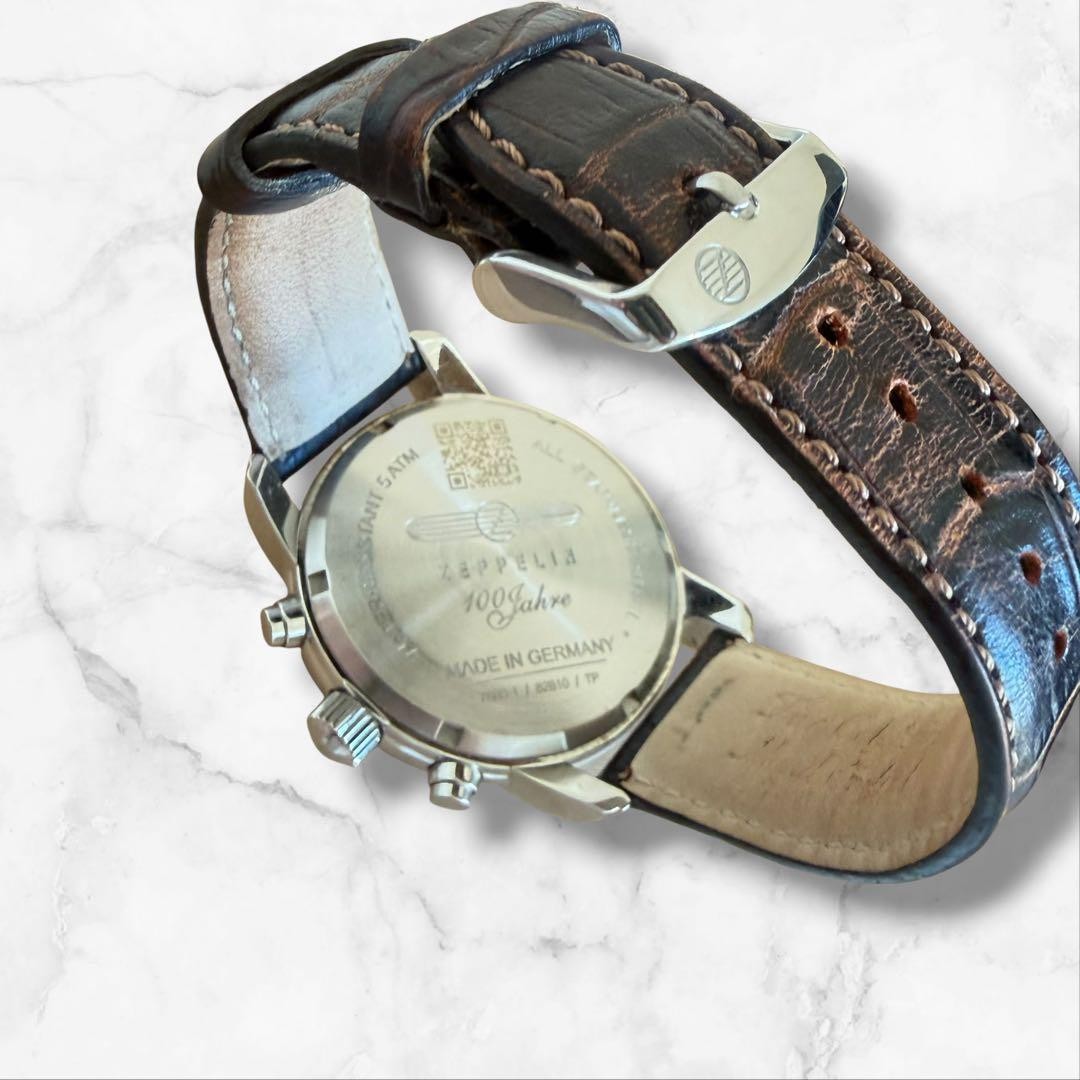 Zeppelin 100th Anniversary Model Chronograph 7680-1N #QY55HH