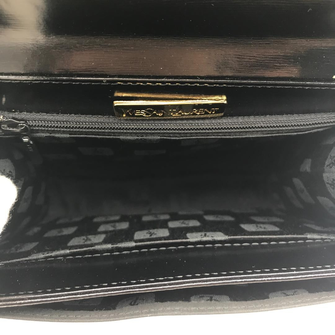 Yves Saint Laurent 2-way handbag, black #QYI105