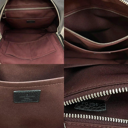 LOUIS VUITTON Armand Backpack M42687 Taurillon Noir Black #QYFVCK