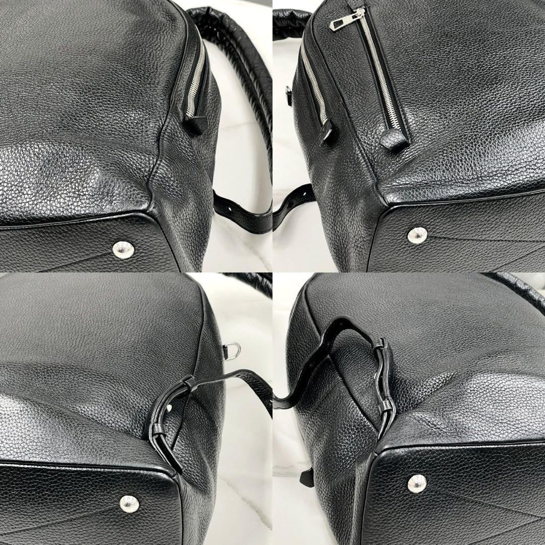 LOUIS VUITTON Armand Backpack M42687 Taurillon Noir Black #QYFVCK