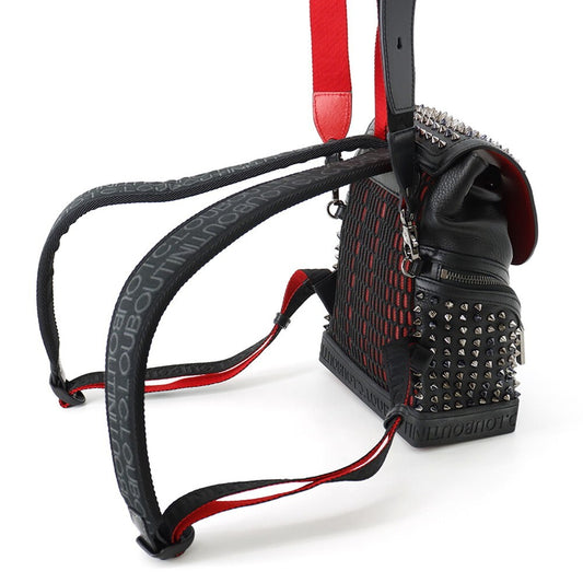 Christian Louboutin Explorer Funk Studded Backpack, Small, 3215038, Blac #QY97T2