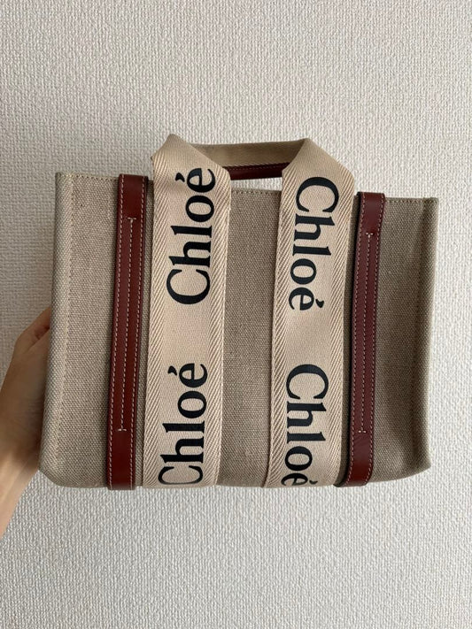 CHLOE Chlo? tote bag, beige/brown Beige #QYL16A