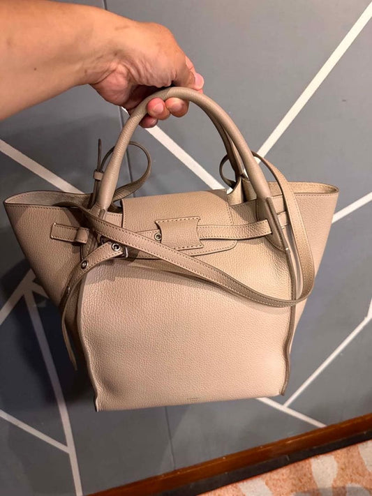 CÉLINE Belt Bag Handbag Beige #QY7Y6E