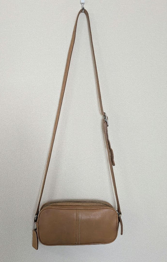 COACH OLD COACH Shoulder Bag, Beige, 9589 Leather Women #QYELB6