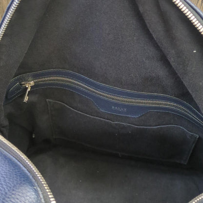 Official BALLY backpack store Navy Leather #QYHSY7