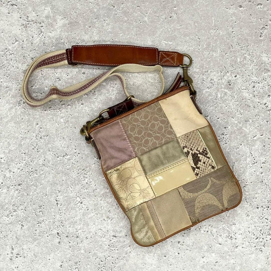 COACH Bag Patchwork Classic Y2K Shoulder #QY3NHY